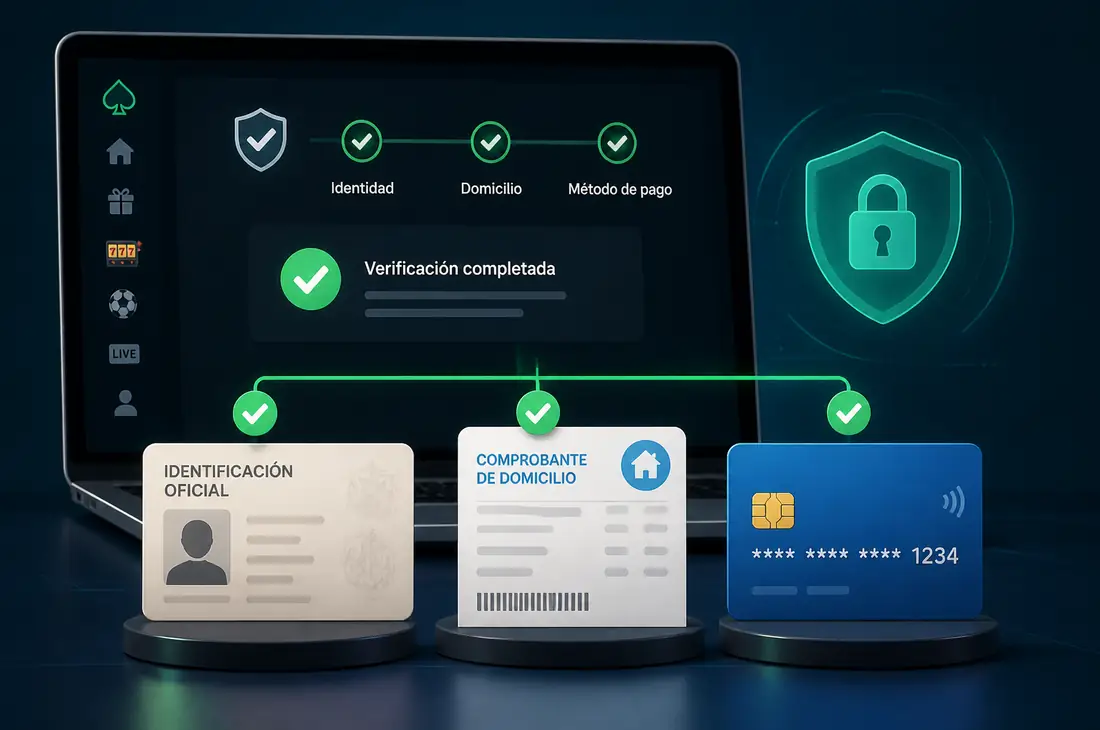 Documentos KYC para verificación de identidad y pago